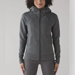 lululemon athletica Charcoal Full-Zip Hoodie